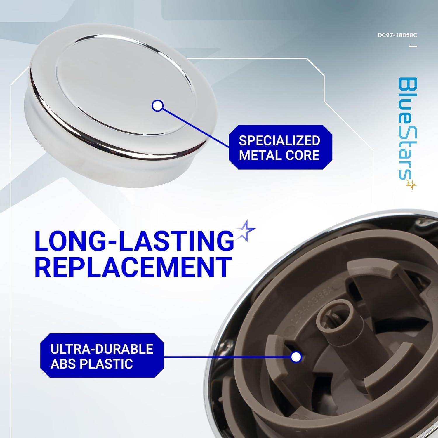 [Lifetime Warranty] DC97-18058C Laundry Appliance Control Knob - Compatible with Samsung Washer/Dryer - Replaces DC97-18058A DC97-18058B DC67-00680A AP6002623 PS11735268 EAP117352689 image 5