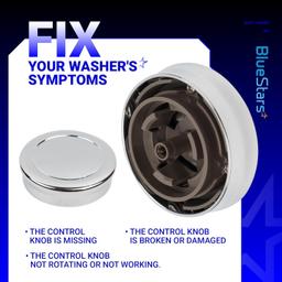 [Lifetime Warranty] DC97-18058C Laundry Appliance Control Knob - Compatible with Samsung Washer/Dryer - Replaces DC97-18058A DC97-18058B DC67-00680A AP6002623 PS11735268 EAP117352689 thumbnail 3