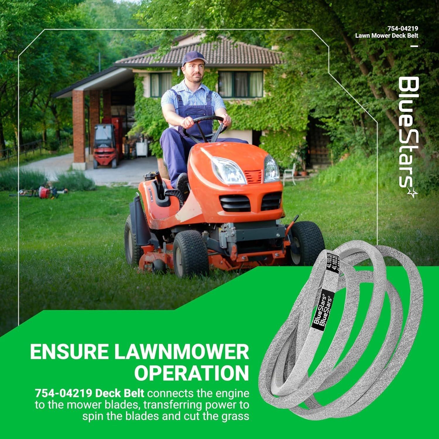 [Lifetime Warranty] 754-04219 954-04219 Mower Deck Belt image 5