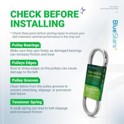 [Lifetime Warranty] 754-04219 954-04219 Mower Deck Belt thumbnail 1