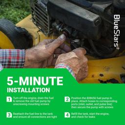 [Lifetime Warranty] 808656 491922 Fuel Pump with Fuel Filter thumbnail 8