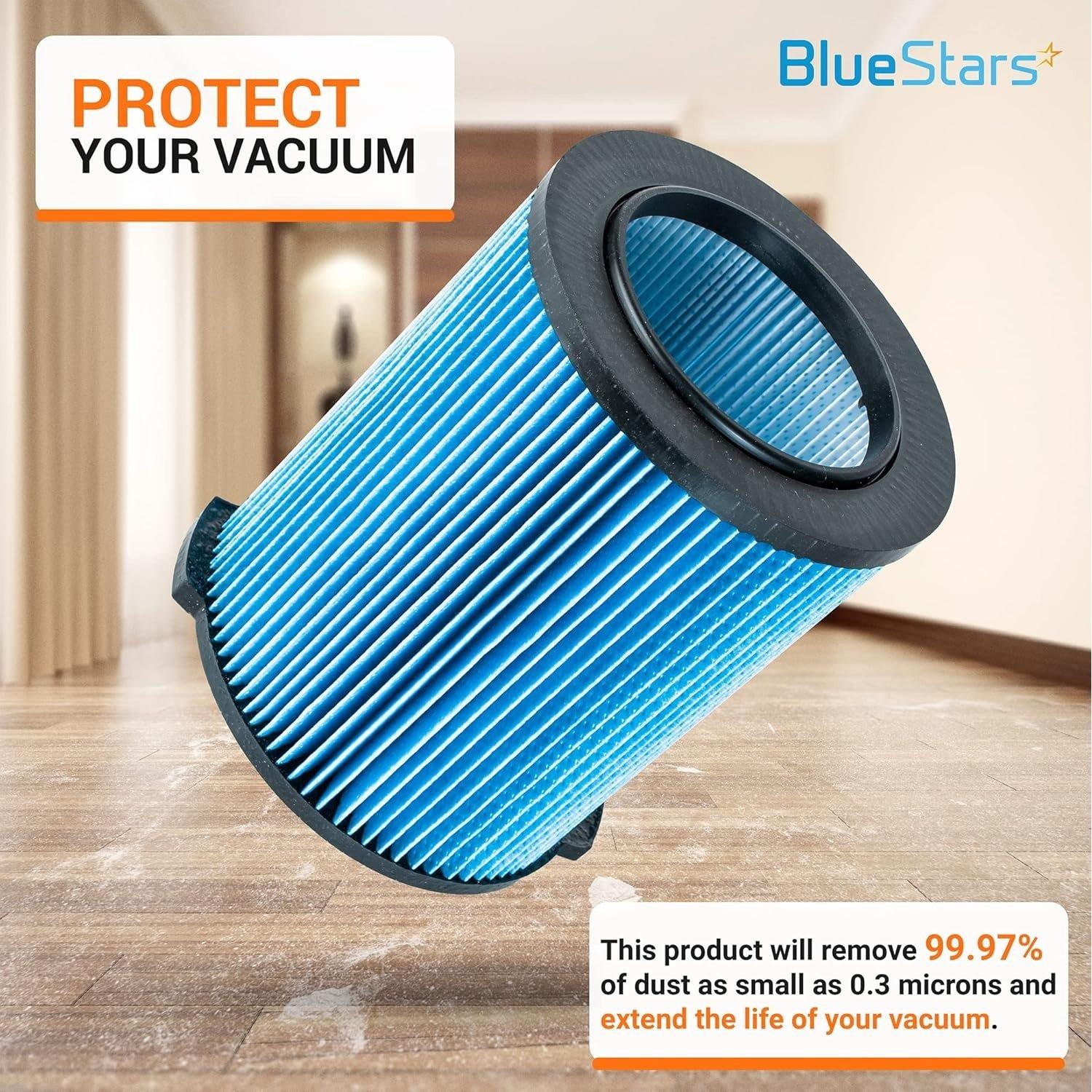 [Lifetime Warranty] VF5000 3-Layer Replacement Filter for Ridgid Shop Vac 5-20 Gallon RV2400A RV2400HF RV2600B WD06700 WD0671 WD0970EX0 WD0970M0 WD1270 WD1450 WD1680 Wet/Dry Vacuums - Pack of 2 image 5