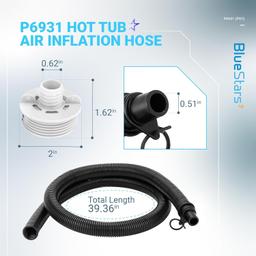 [Lifetime Warranty] P6931 Air Inflation Hose Pipe thumbnail 6