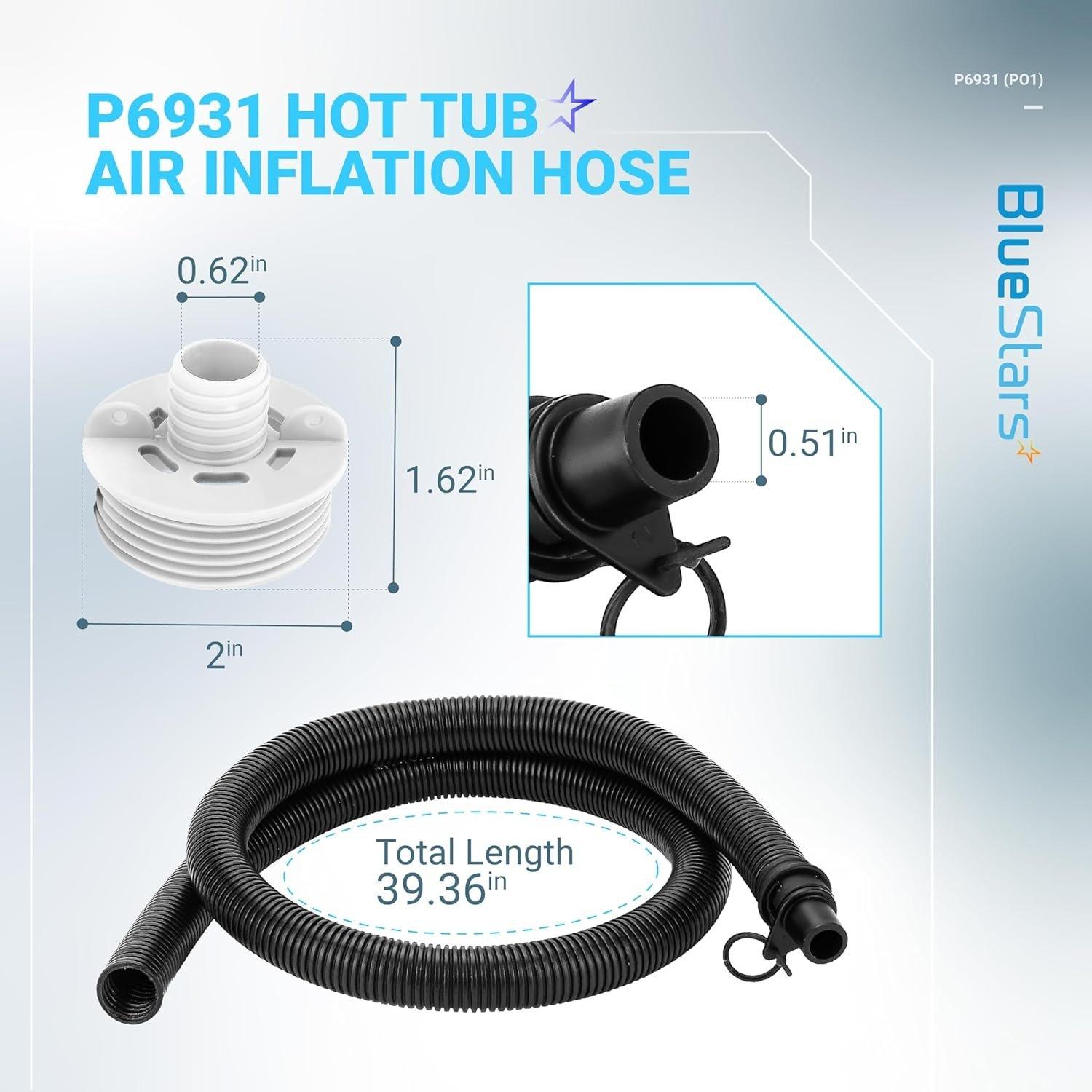 [Lifetime Warranty] P6931 Air Inflation Hose Pipe image 6