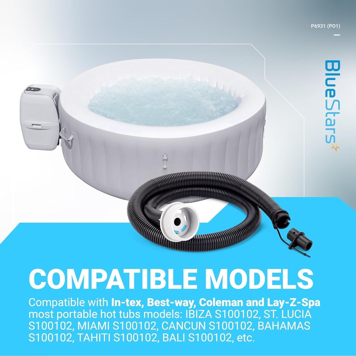 [Lifetime Warranty] P6931 Air Inflation Hose Pipe image 5