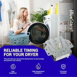 [Lifetime Warranty] W10185982 Dryer Timer - Compatible with Whirlpool Amana Kenmore Admiral Crosley Roper Inglis - Replaces 1546812 AH2352169 EA2352169 PS2352169 CDT-402 162-402-1-AM 418-618-20-B5 thumbnail 3