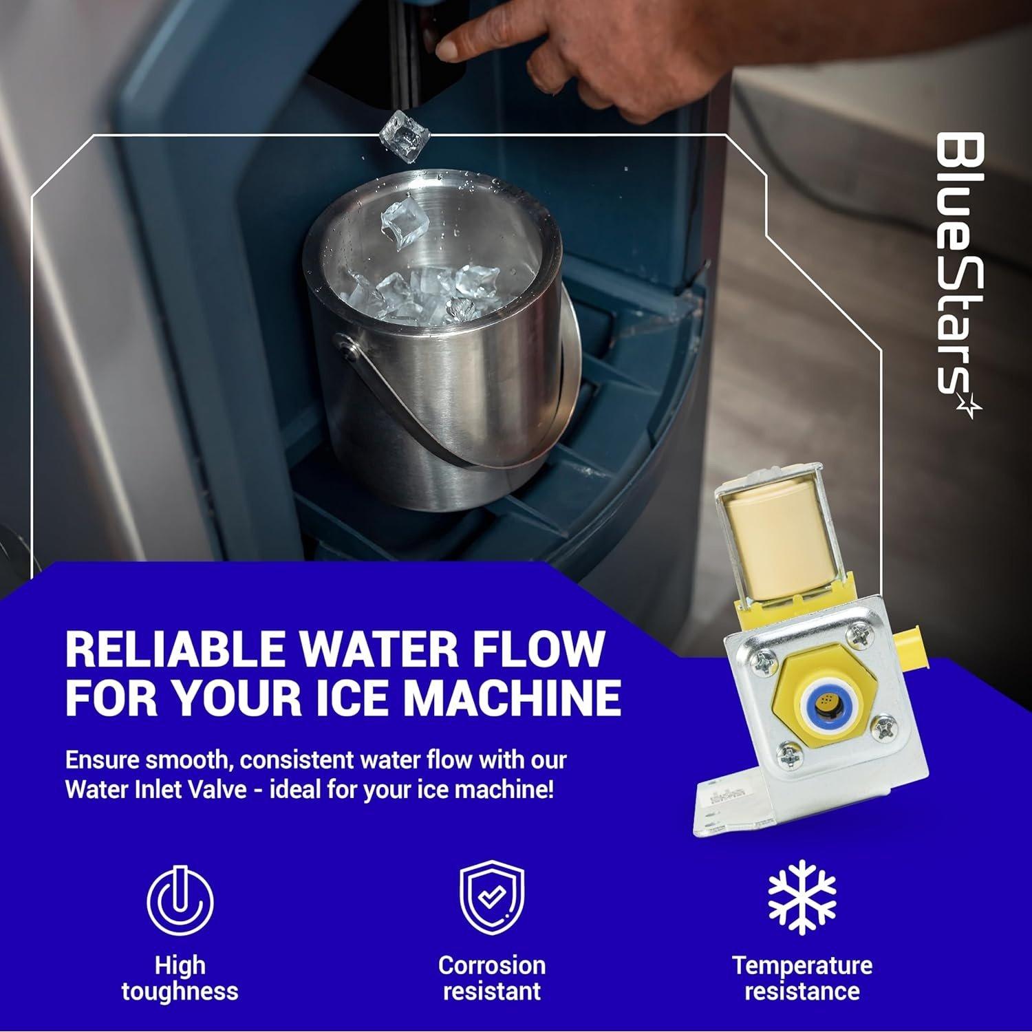 [Lifetime Warranty] 000009120 000008483 Water Inlet Valve - Compatible with Manitowoc Ice Machine models SY0454A ID0302A ID0303W ID0523W - Replaces 00009120 00008487 00008483 33129026 image 7
