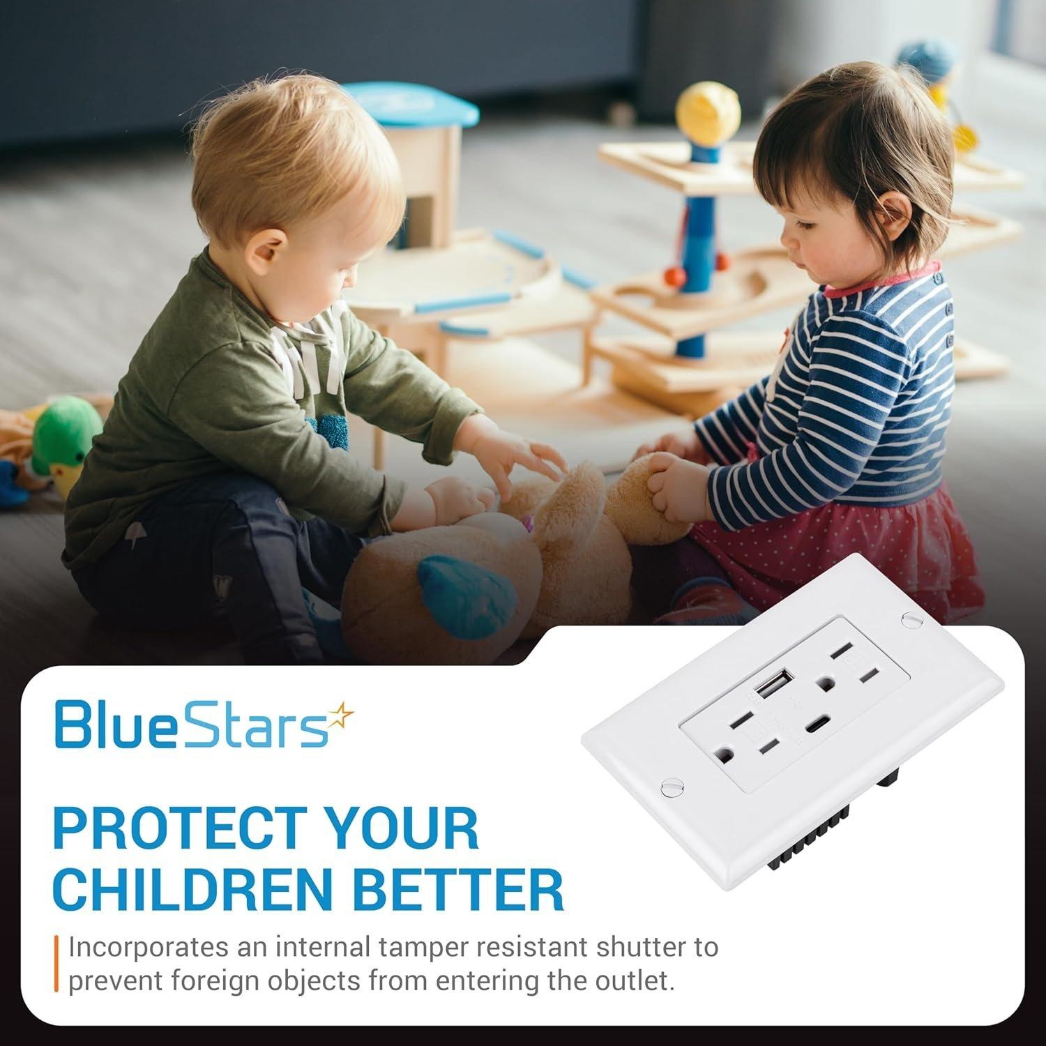 [Lifetime Warranty] Electrical USB Wall Charger Outlet 15 Amp image 4