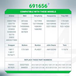 [Lifetime Warranty] 691656 Lawn Mower Starter Solenoid thumbnail 1