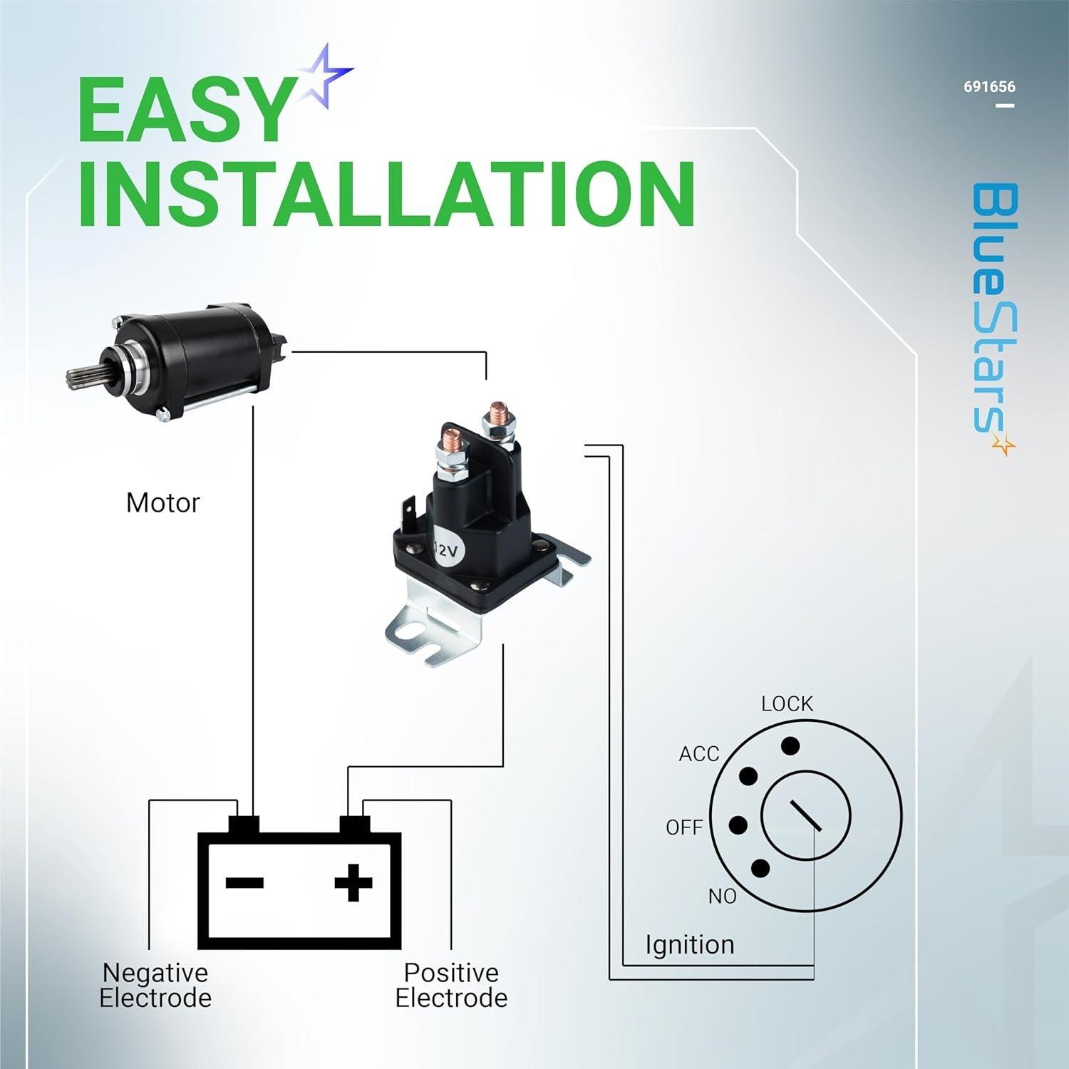 [Lifetime Warranty] 691656 Lawn Mower Starter Solenoid image 7