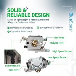 [Lifetime Warranty] MS230 MS250 Carburetor - Compatible with STIHL Chainsaw thumbnail 6