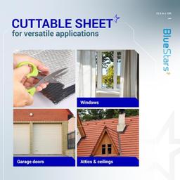 [Lifetime Warranty] 6mm Bubble Reflective Aluminum Foil Sheet (23.6 in x 10ft) thumbnail 4