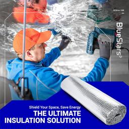 [Lifetime Warranty] 6mm Bubble Reflective Aluminum Foil Sheet (23.6 in x 10ft) thumbnail 3