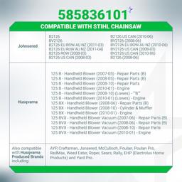 585836101 Handheld Blower Ignition Module Coil thumbnail 5
