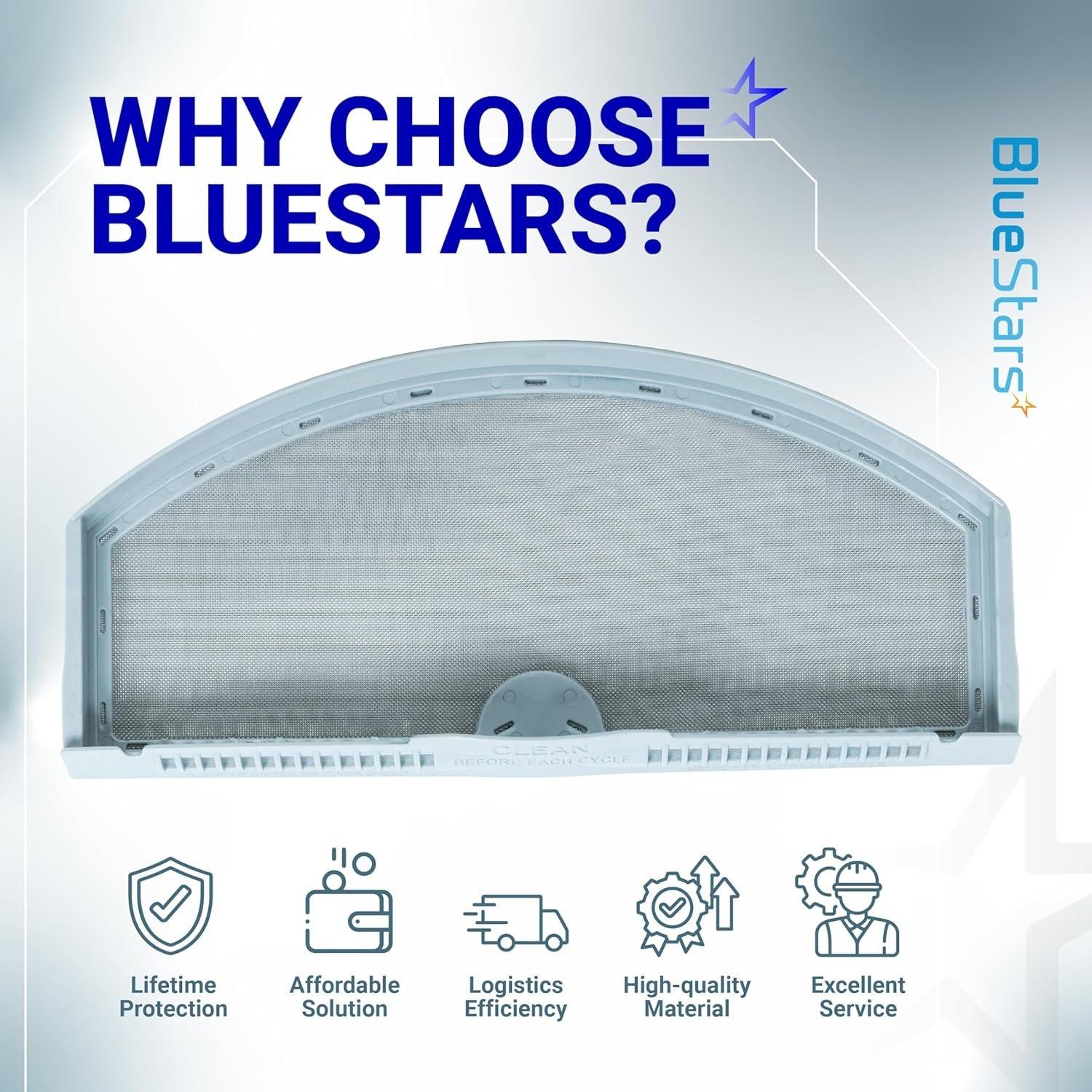 [Lifetime Warranty] WE03X23881 Dryer Lint Filter Replacement - Compatible with GE Dryers GTD45EASJ2WS GTD33EASK0WW GTD45EASJ0WS GTD42EASJ2WW GTD65EBSJ3WS - Replaces AP6031713 PS11763056 4476390 image 1