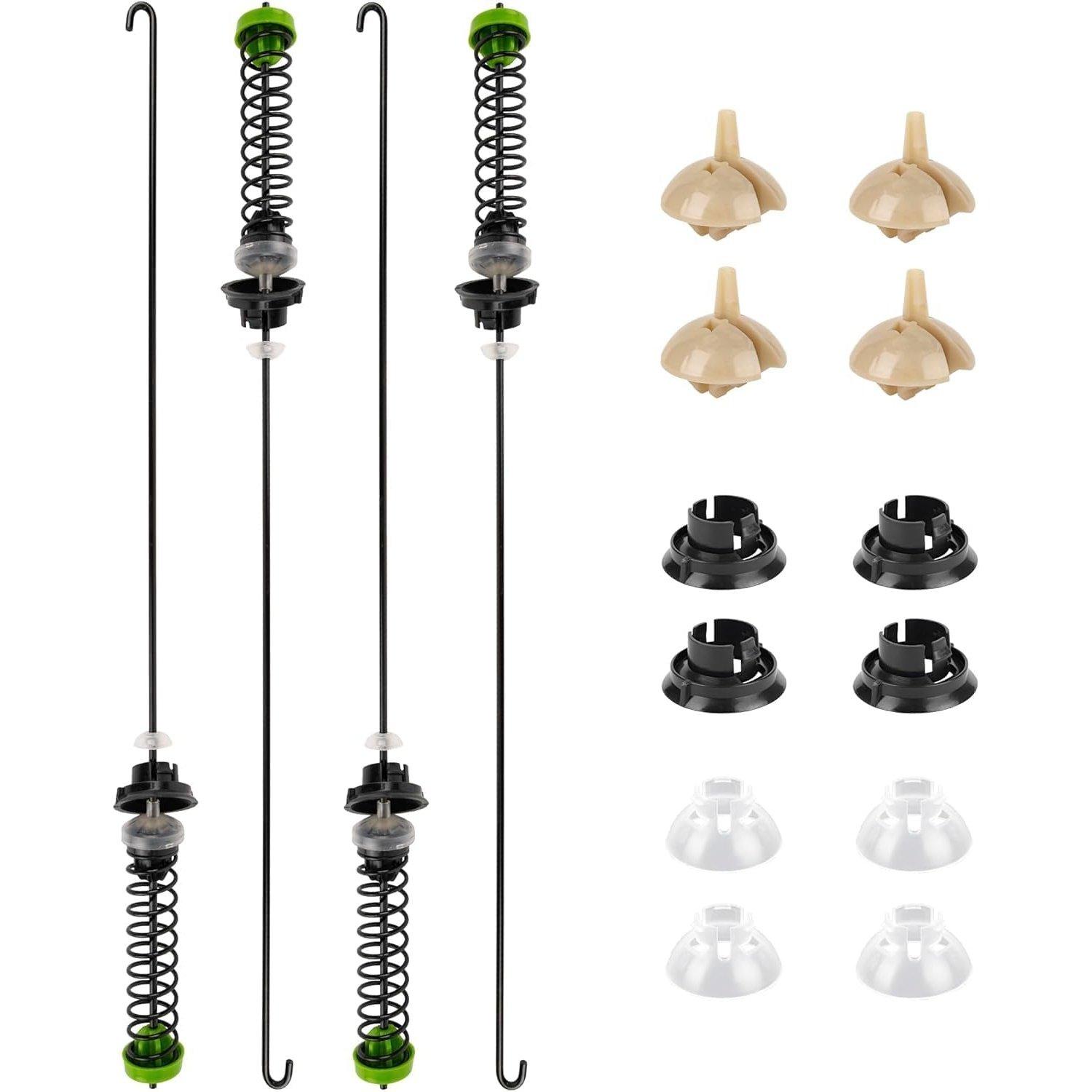 [Lifetime Warranty] W11130362 Washer Suspension Rod Kit Replacement - Compatible with Whirlpool Maytag Kenmore Washers - Replaces PS12347546 AP6262443 W10594080 image 0