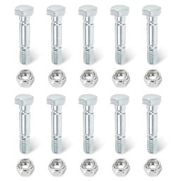 [Lifetime Warranty] 710-0890 Shear Pins and Nuts - Pack of 10 thumbnail 0