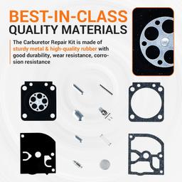 RB-66 Carburetor Carb Rebuild Kit thumbnail 6