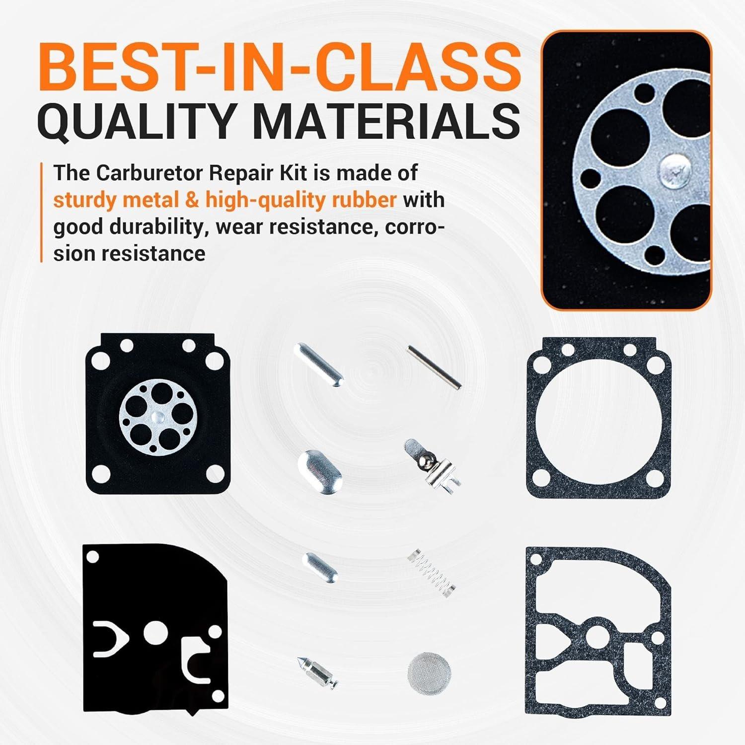 RB-66 Carburetor Carb Rebuild Kit image 6