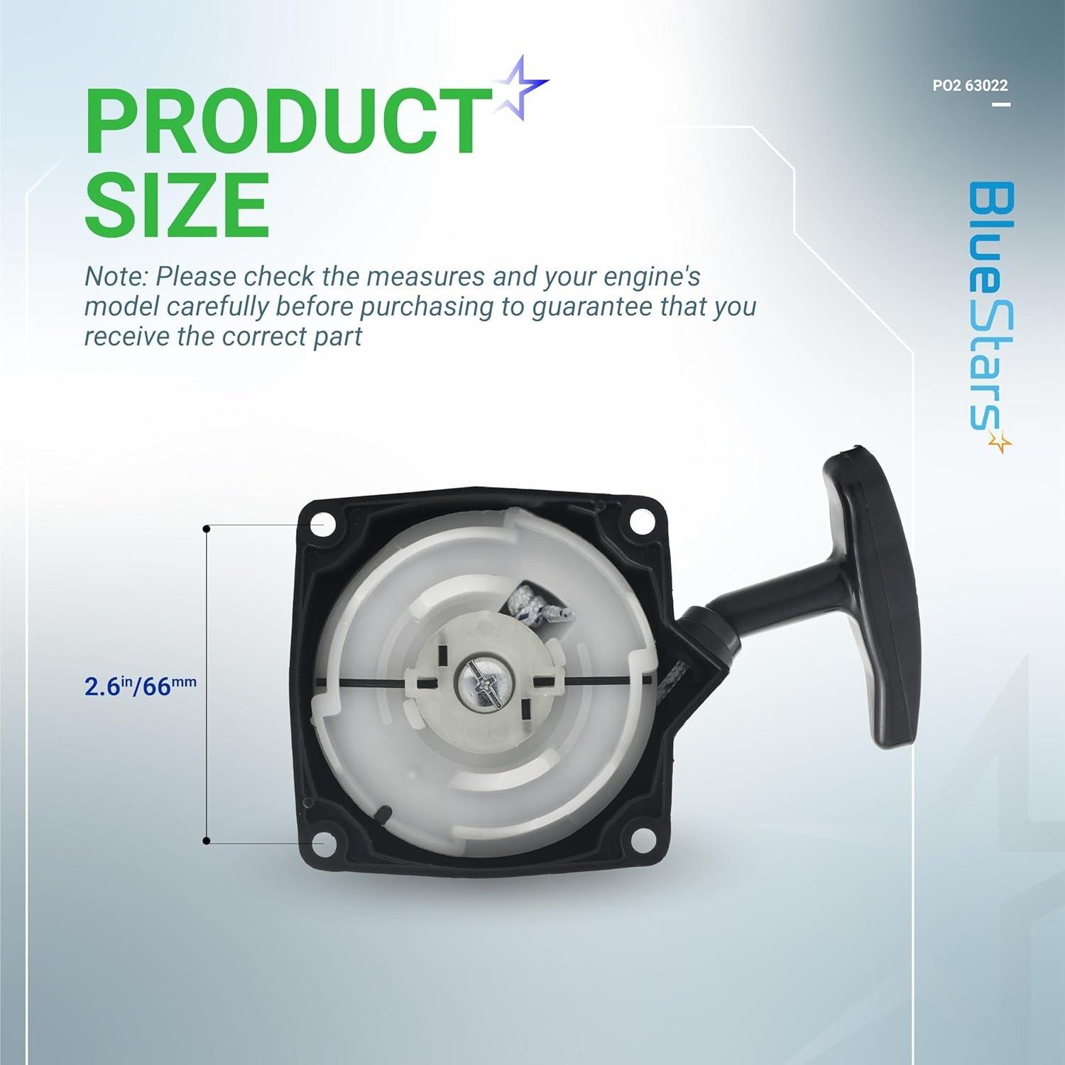 [Lifetime Warranty] 63022 Pull Start Starter Recoil - Pack of 2 image 8