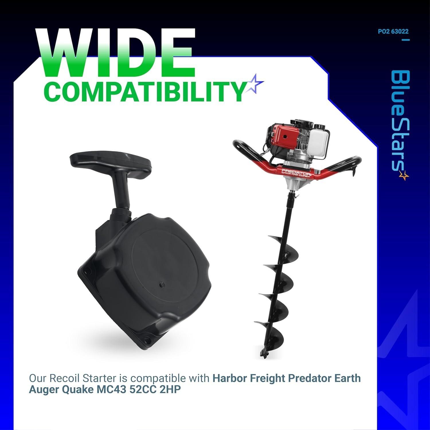 [Lifetime Warranty] 63022 Pull Start Starter Recoil - Pack of 2 image 4