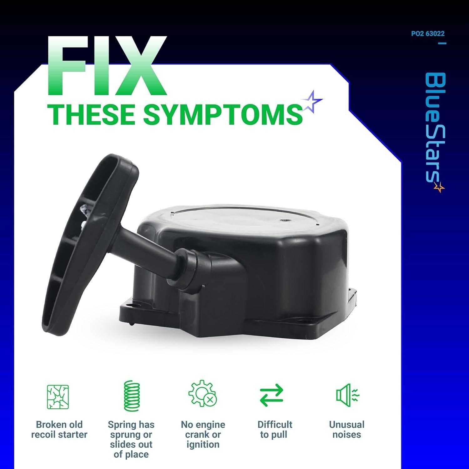 [Lifetime Warranty] 63022 Pull Start Starter Recoil - Pack of 2 image 3