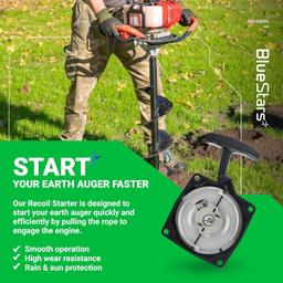 [Lifetime Warranty] 63022 Pull Start Starter Recoil - Pack of 2 thumbnail 5