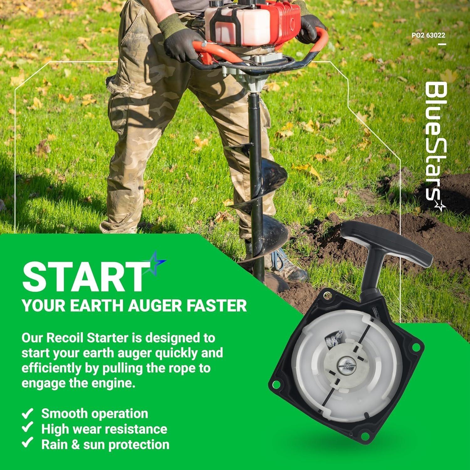 [Lifetime Warranty] 63022 Pull Start Starter Recoil - Pack of 2 image 5
