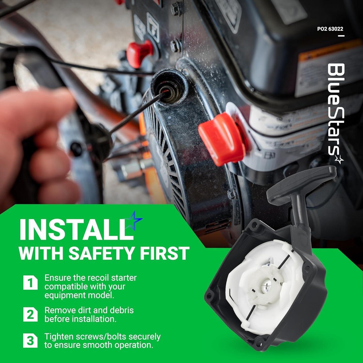 [Lifetime Warranty] 63022 Pull Start Starter Recoil - Pack of 2 image 6