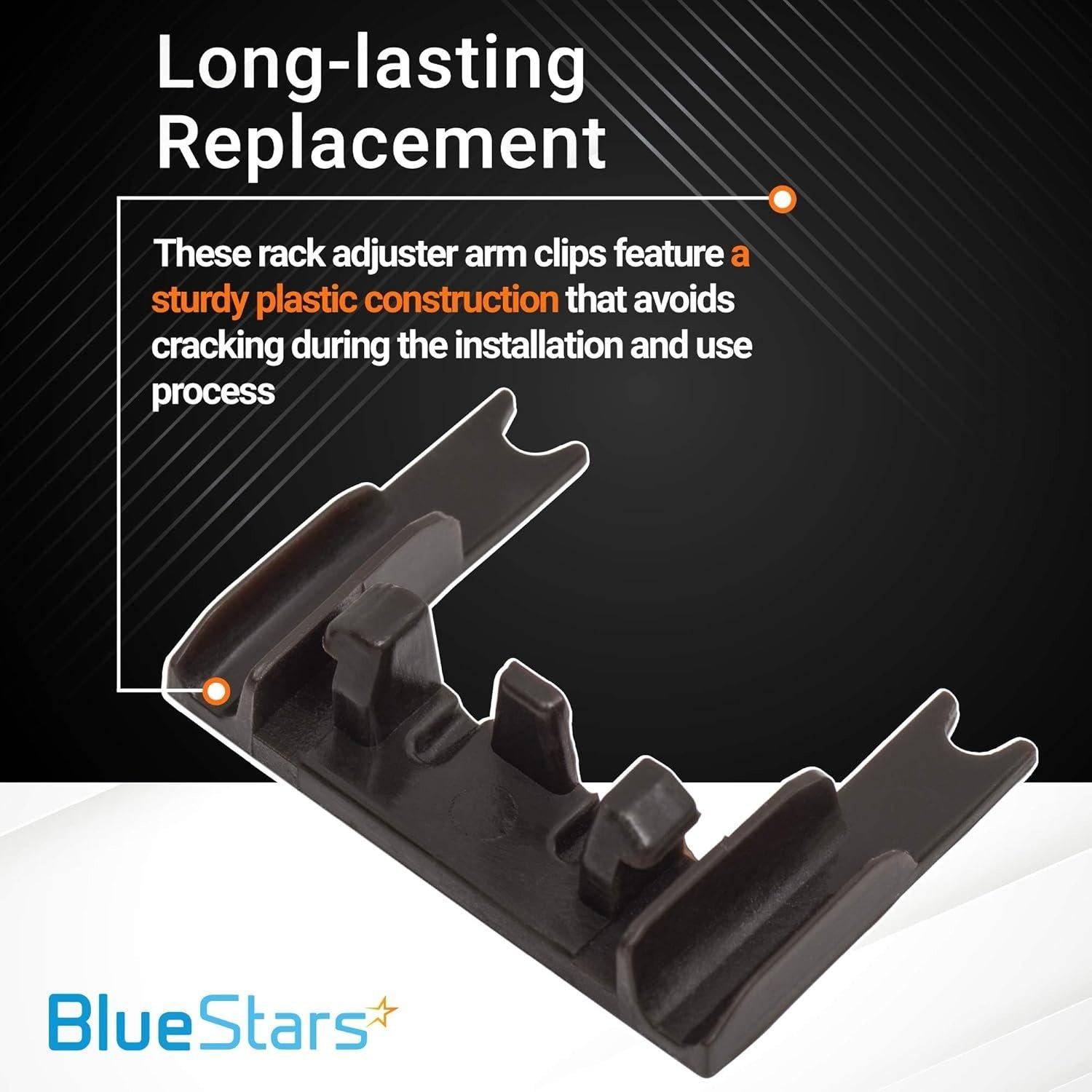 [Lifetime Warranty] W10250160 Rack Adjuster Arm Clip-lock - Compatible with Whirlpool Kenmore KitchenAid Jenn-Air Dishwashers - Replaces WPW10250160 PS11751100 - Pack of 2 image 4