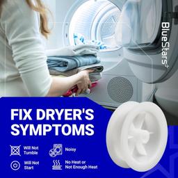 [Lifetime Warranty] WE03X31620 WE12X20395 Dryer Idler Pulley - Compatible with GE Hotpoint Clothes Dryer - Replaces WE12M0008 WE12M32 AP6997706 PS16542497 EAP16542497 thumbnail 3