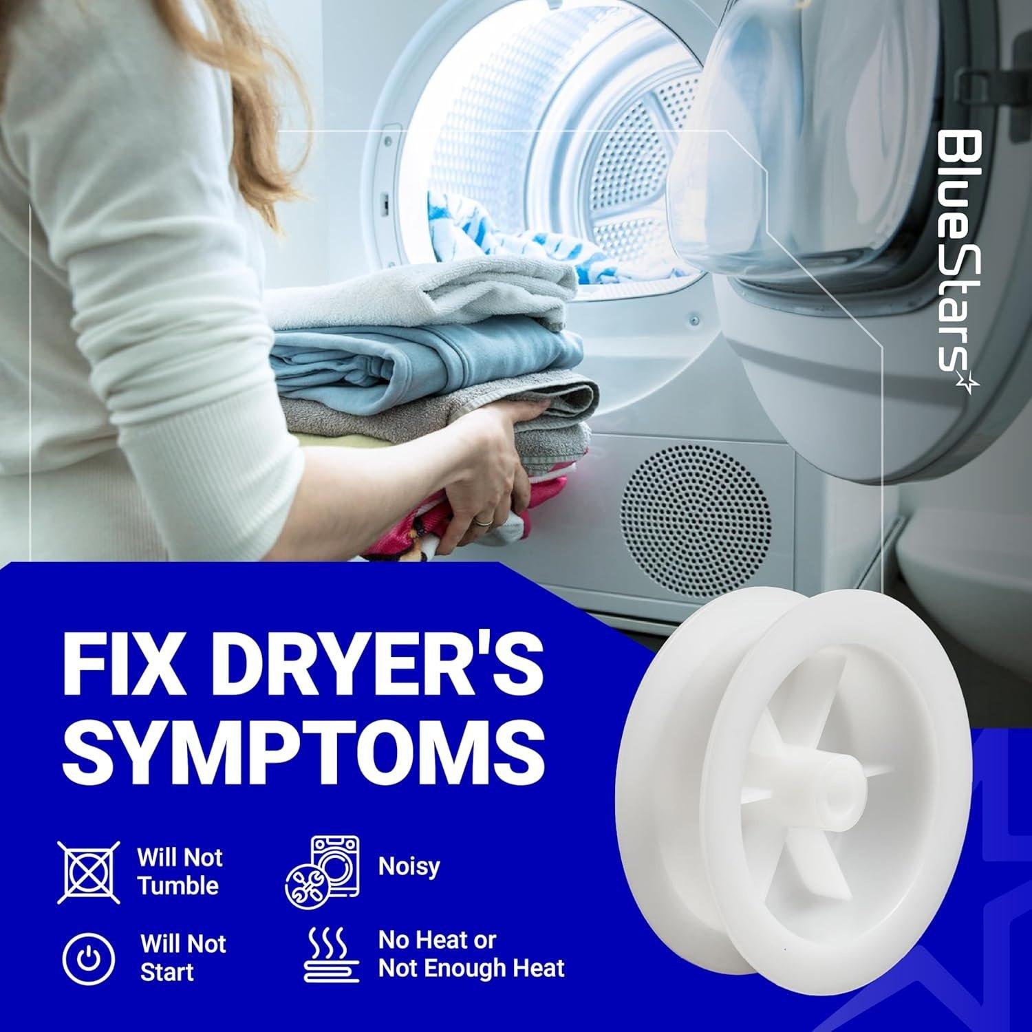 [Lifetime Warranty] WE03X31620 WE12X20395 Dryer Idler Pulley - Compatible with GE Hotpoint Clothes Dryer - Replaces WE12M0008 WE12M32 AP6997706 PS16542497 EAP16542497 image 3