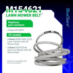 [Lifetime Warranty] M154621 Mower Belt | 1/2'' x 146 1/4'' thumbnail 3