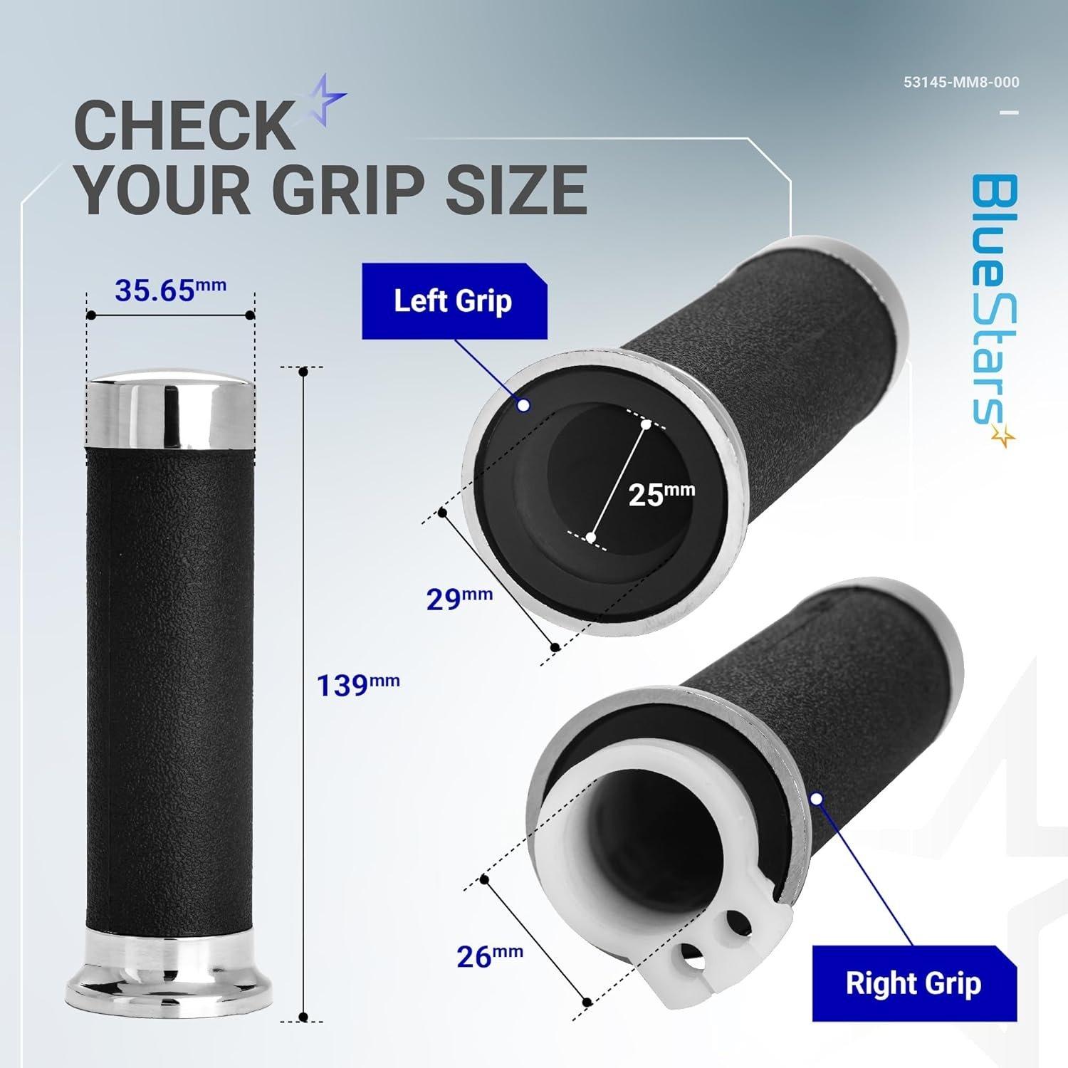 [Lifetime Warranty] 53145-MM8-000 Throttle Hand Grips image 2