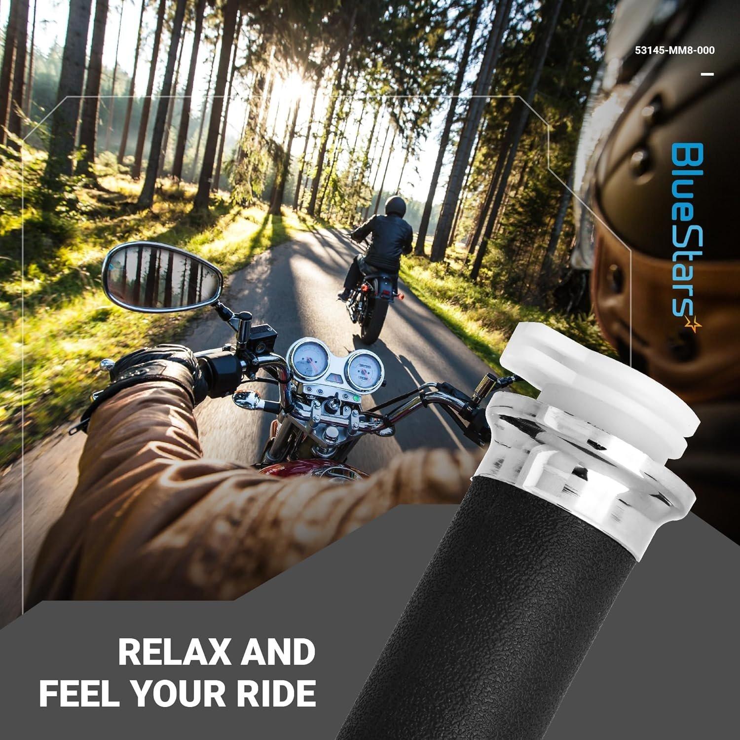 [Lifetime Warranty] 53145-MM8-000 Throttle Hand Grips image 3