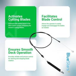 532435111 435111 Deck Engagement Clutch Cable thumbnail 6