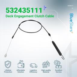 532435111 435111 Deck Engagement Clutch Cable thumbnail 1