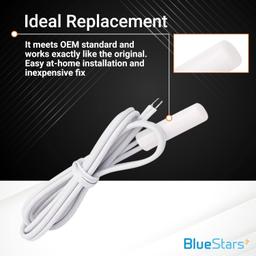 [Lifetime Warranty] WR55X10025 Refrigerator Temperature Sensor and WR50X10068 Refrigerator Defrost Thermostat - Compatible with GE & Hotpoint Refrigerators - Replaces 914093 AP3185407 PS304103 WR50X10015 thumbnail 5