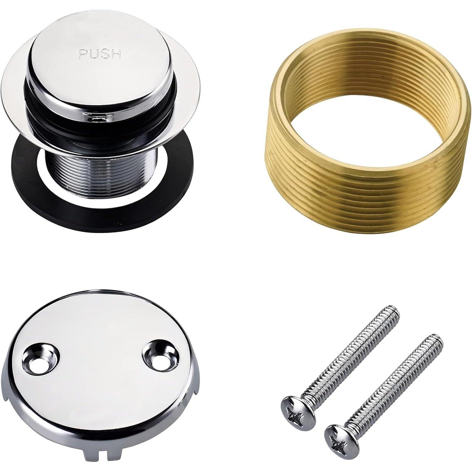 [Lifetime Warranty] Tip-Toe Tub Trim Kit Set with Two-Hole Bath Tub image 0