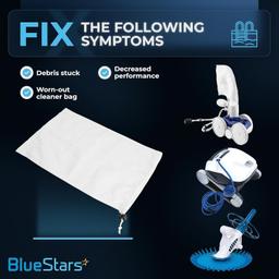 Universal Pool Vacuum Cleaner Mini Fine Mesh Bag thumbnail 6