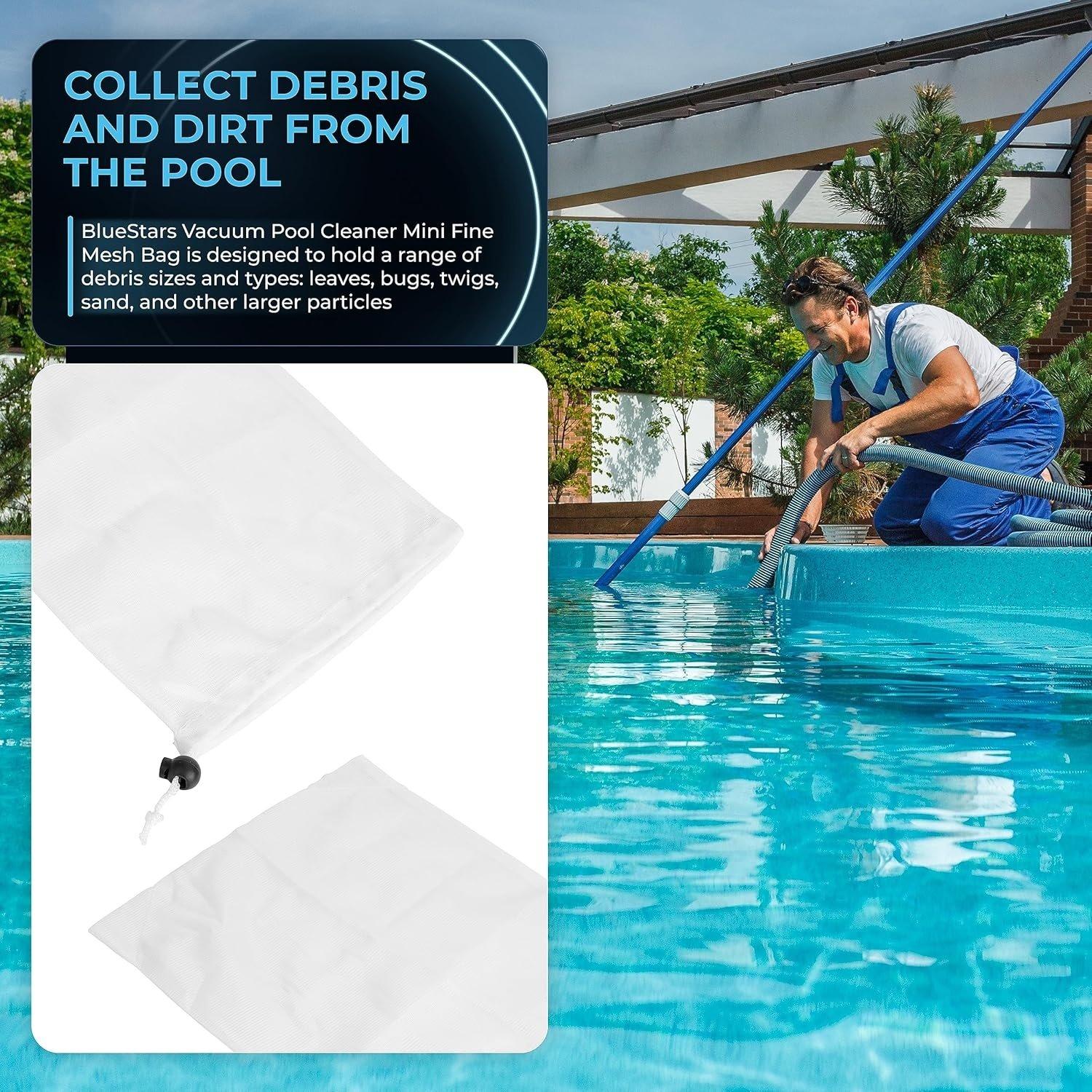 Universal Pool Vacuum Cleaner Mini Fine Mesh Bag image 4