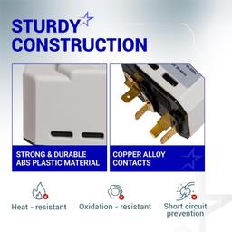 [Lifetime Warranty] W10117655 Dryer Start Switch - For Crosley Kenmore Maytag Whirlpool Dryer - Replaces W10117655 1448106 AH1491565 EA1491565 PS1491565 WPW10117655 PS11748542 YWED4815EW1 YWED4915EW1 thumbnail 7