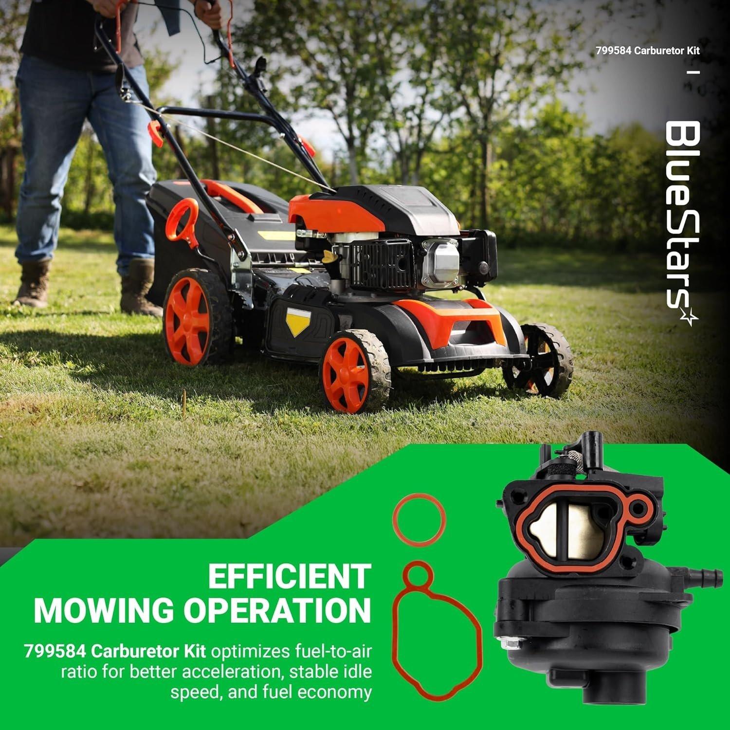 [Lifetime Warranty] 799584 592361 Carburetor image 6