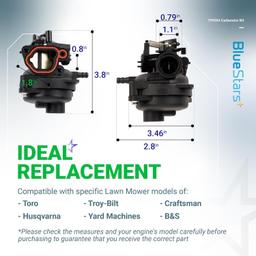 [Lifetime Warranty] 799584 592361 Carburetor thumbnail 4