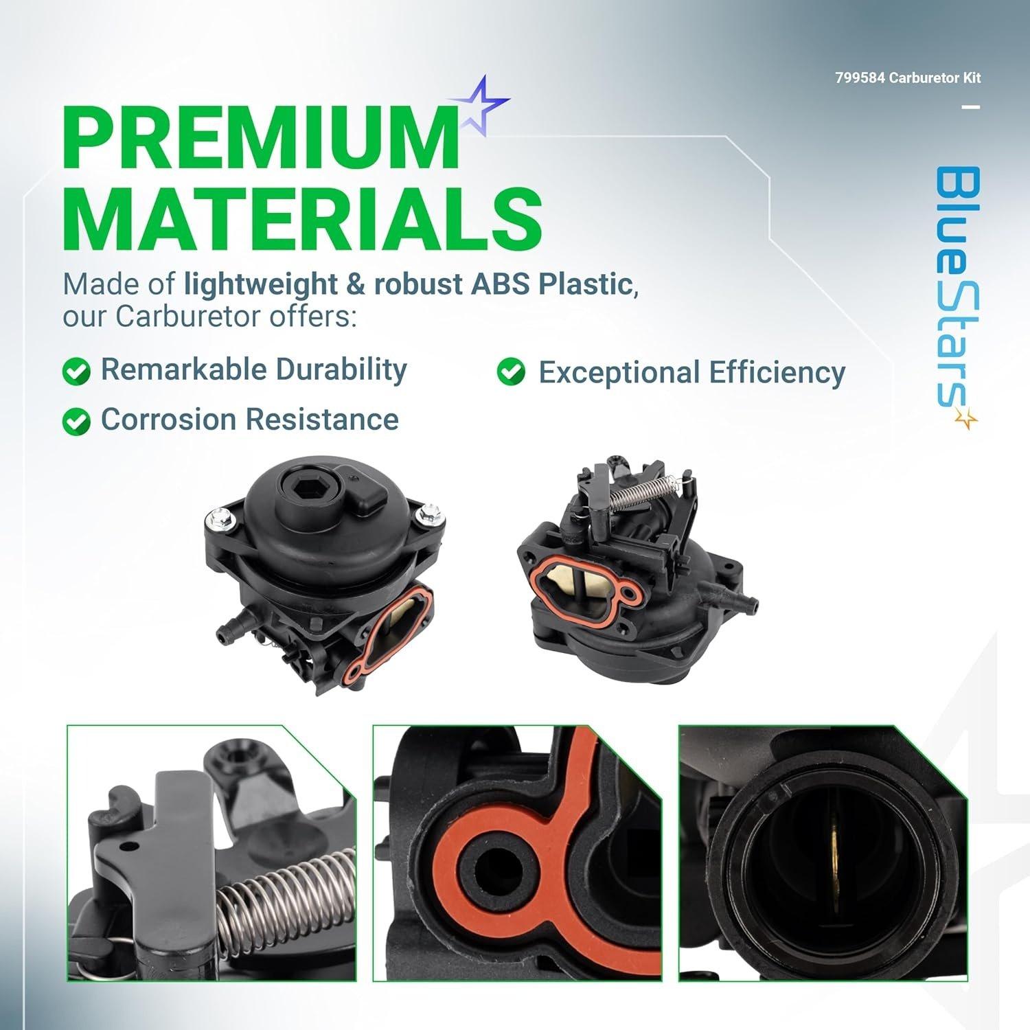 [Lifetime Warranty] 799584 592361 Carburetor image 1