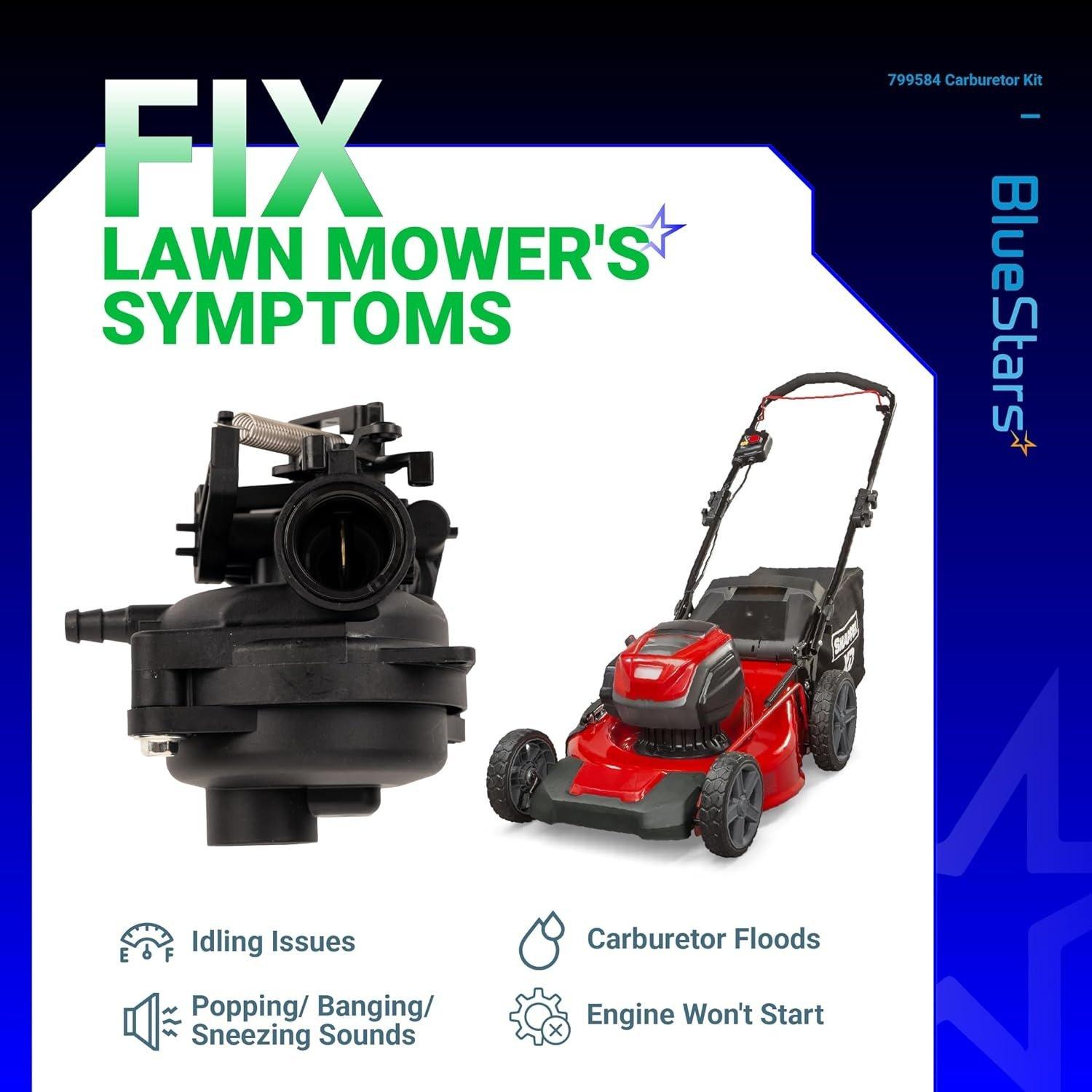 [Lifetime Warranty] 799584 592361 Carburetor image 2