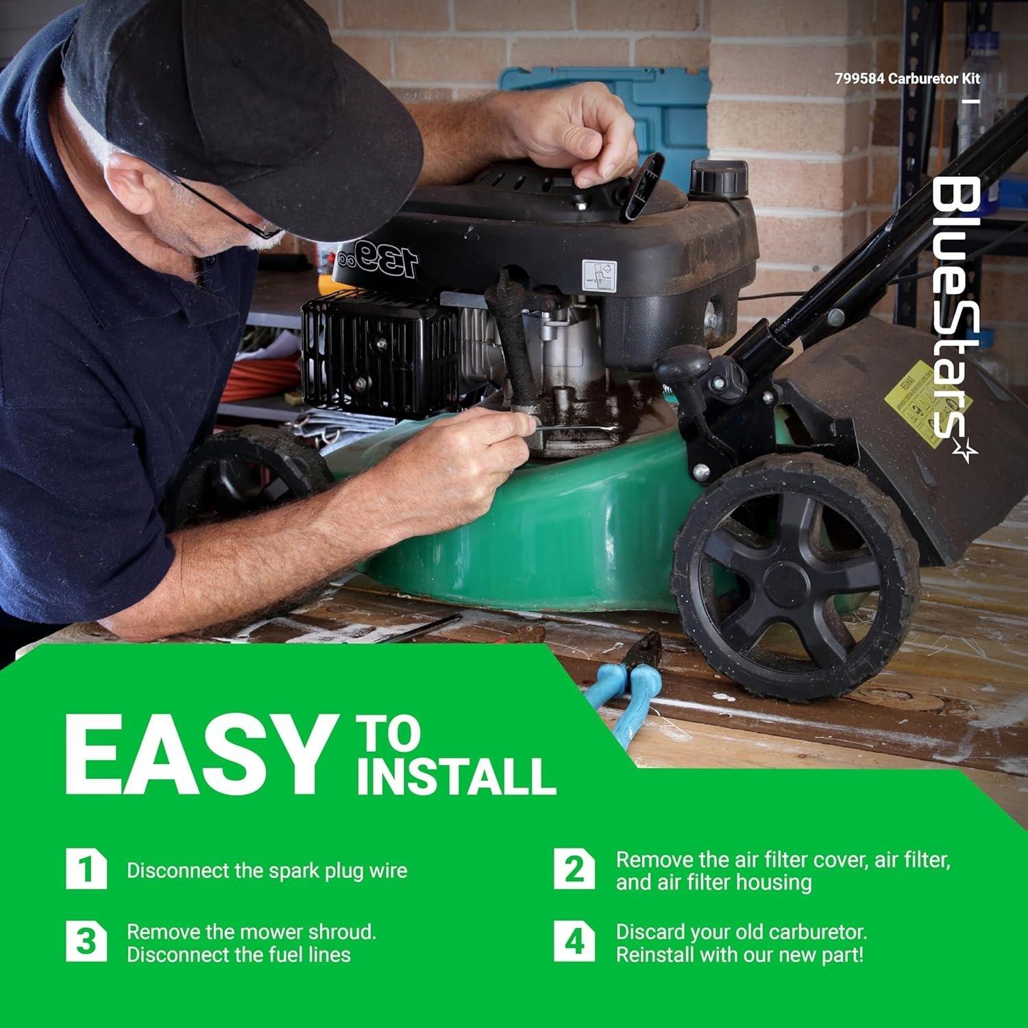 [Lifetime Warranty] 799584 592361 Carburetor image 8