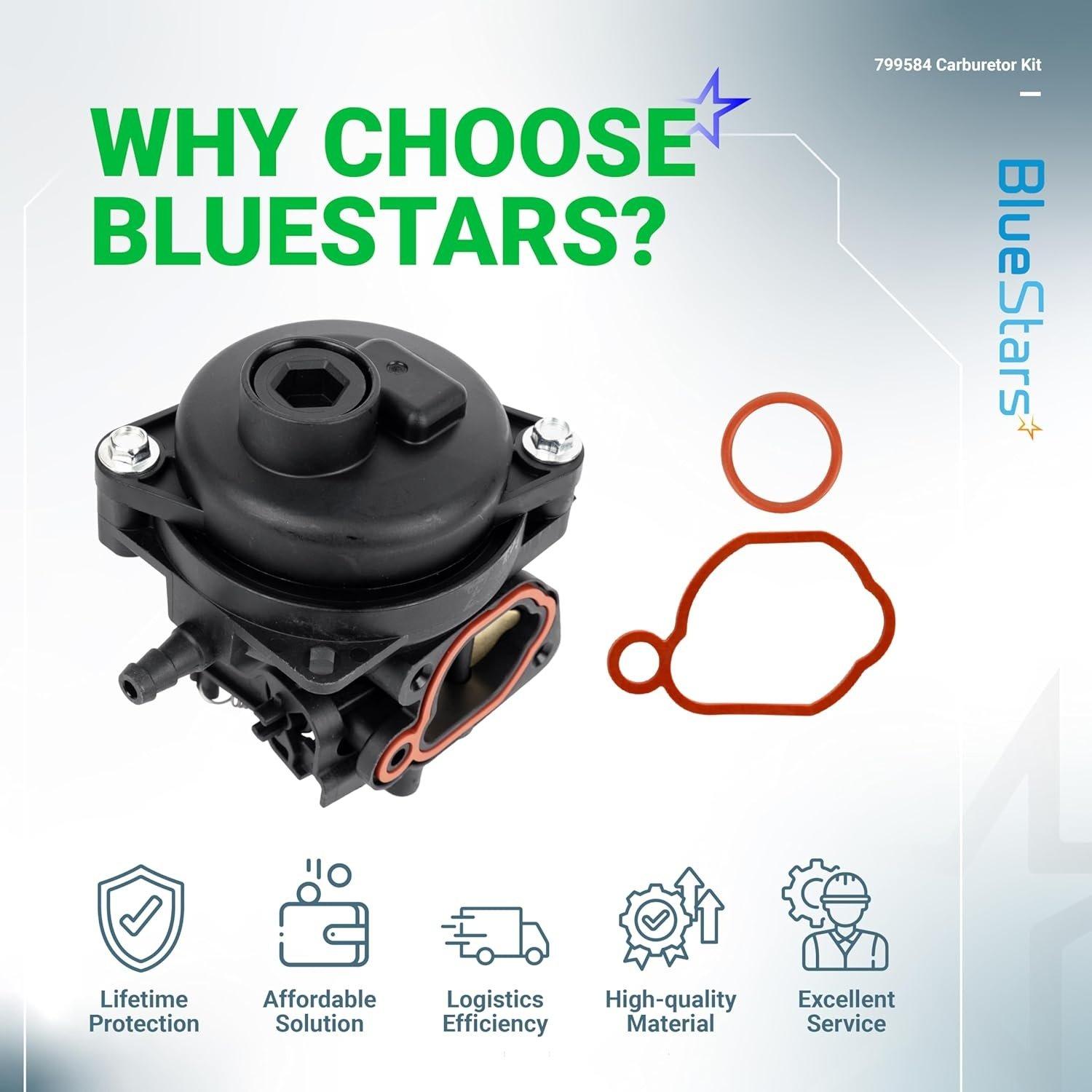 [Lifetime Warranty] 799584 592361 Carburetor image 7