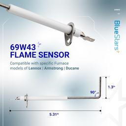 69W43 Furnace Flame Sensor - Pack of 2 thumbnail 2