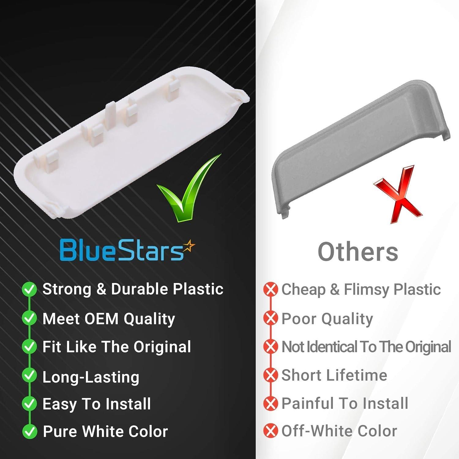 [Lifetime Warranty] W10861225 W10714516 Dryer Door Handle - Compatible with Whirlpool Kenmore Maytag Amana Dryers - Replaces AP5999398 PS11731583 W10861225VP image 1